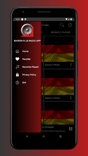 Bayern Plus Radio App Schlager Screenshot 2