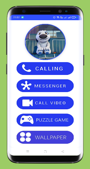 Prank Video Call Hanks Talking Screenshot 0