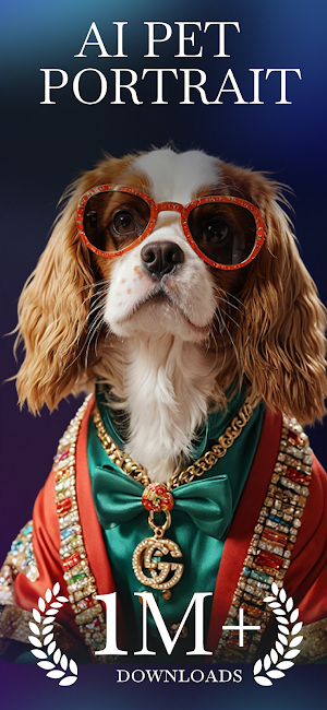 AI Pet Portrait: Dog & Cat Art Screenshot 0