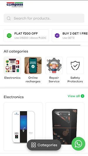 Compass Customer Service Screenshot 0