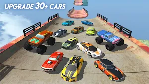 Mega Ramp Car Racing :  Impossible Tracks 3D Screenshot 2