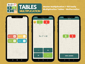 Learn Math Arithmetic Tables Screenshot 2