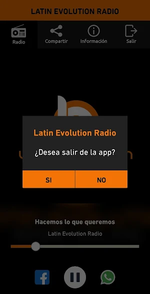 Latin Evolution Radio Screenshot 2
