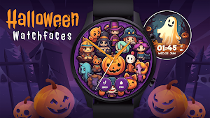 Halloween Watch Faces -Pumpkin Screenshot 1
