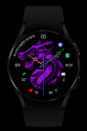 Dragon Watch Face Wear OS Screenshot 1