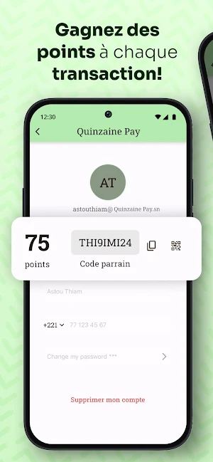 Quinzaine Pay Screenshot 2