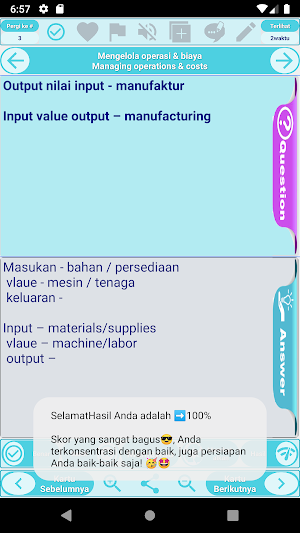 Magister Administrasi Bisnis MBA : 2500 flashcard Screenshot 3