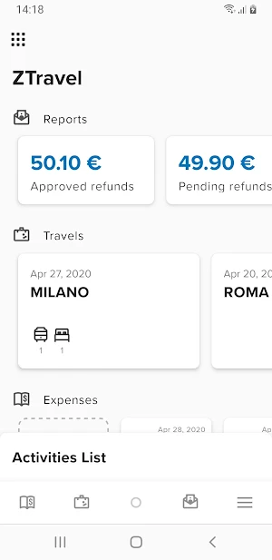 ZTravel Enterprise Edition Screenshot 0
