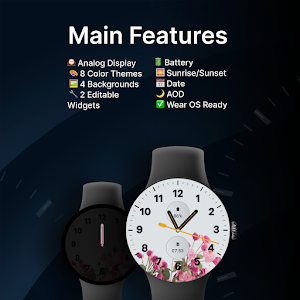 Spring Time Watch Face Screenshot 1