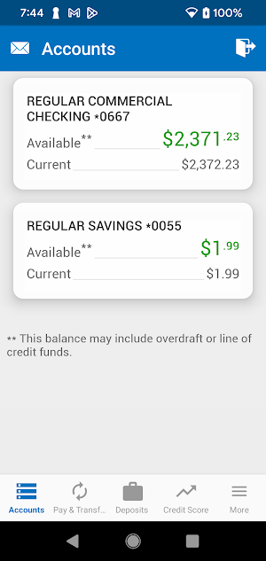 TotalBank Screenshot 0