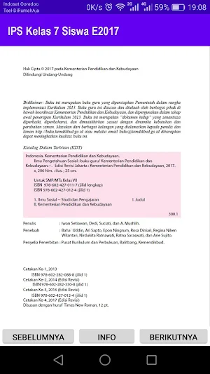 IPS Kelas 7 Guru E2017 Screenshot 1