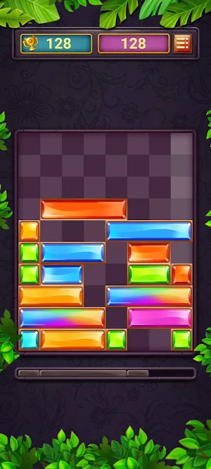 Jewel Slide Drop Block Puzzle Screenshot 2
