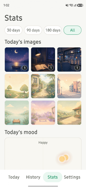 Daylee Log: Daily Journal Screenshot 2