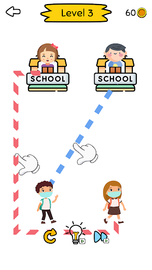 Exam Rush Draw Puzzle Games Screenshot 0