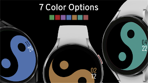 Yin Yang Animated Watch Face Screenshot 3