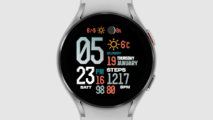 IWF Gradient watch face Screenshot 1
