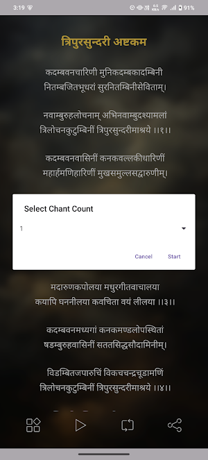 Tripursundari Ashtakam Audio Screenshot 3