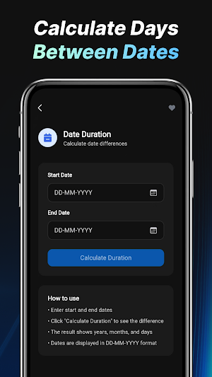 Date & Time Calculator Screenshot 1