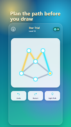 Starline Puzzle: One Stroke Screenshot 2