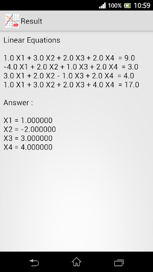 Linear Equations Pro Screenshot 2