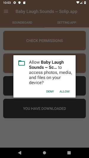 Baby Laugh Sound Collections ~ Sclip.app Screenshot 1