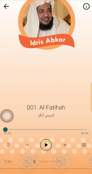 Idris Abkar Quran Mp3 Screenshot 1