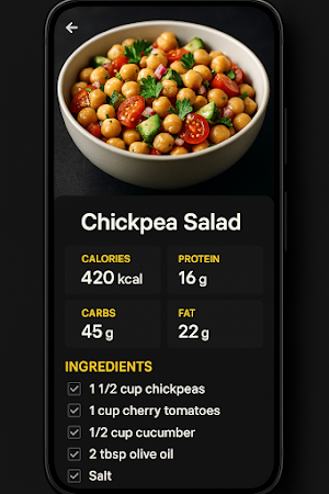 Easy healthy Recipes&Nutrition Screenshot 2