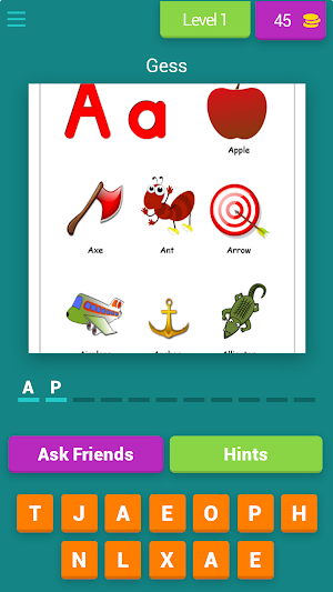 Alfhabet Quiz Screenshot 0