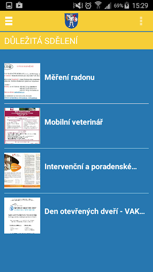 Obec Lešná Screenshot 2