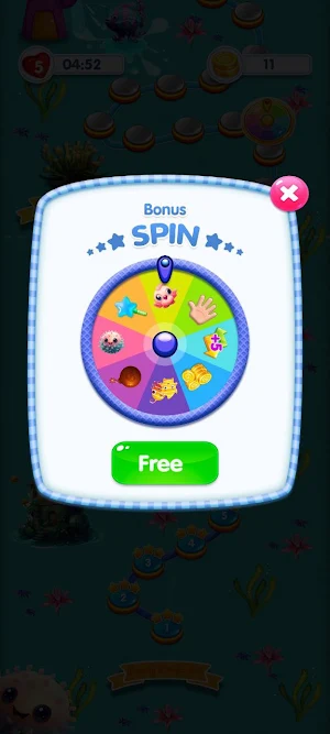 Deep Dive Delight: Match-3 Screenshot 1