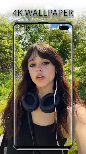 Jenna Ortega Wallpaper HD 4K. Screenshot 1
