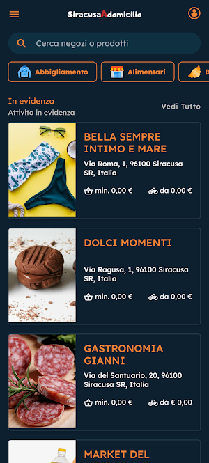 Siracusa a Domicilio Screenshot 0