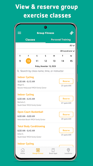 YMCA of South Florida Screenshot 2
