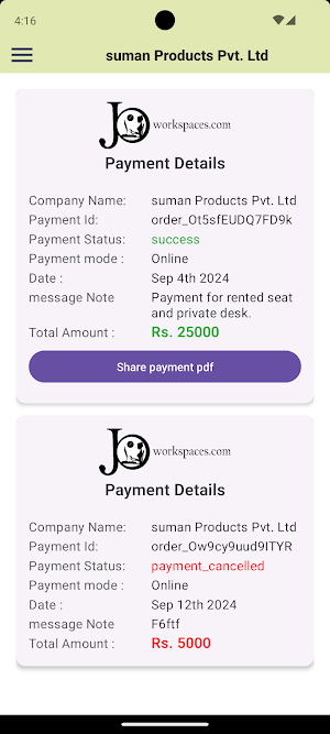 Joworkspaces Screenshot 3