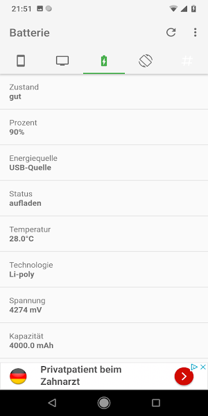 Smartphone Daten Info auslesen Screenshot 3
