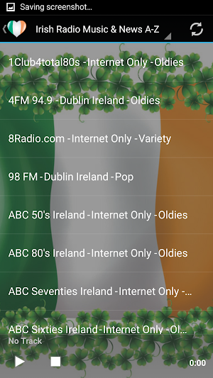 Irish Radio Music & News Screenshot 1