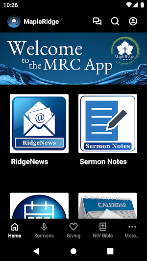 MapleRidge Church Screenshot 0