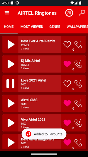 All AIRTEL Mobile Ringtones Screenshot 2