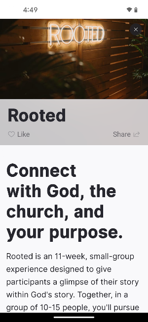 The Hills Church App Screenshot 2