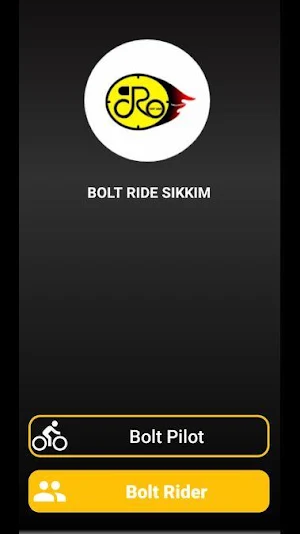 Bolt Ride Gangtok Screenshot 1