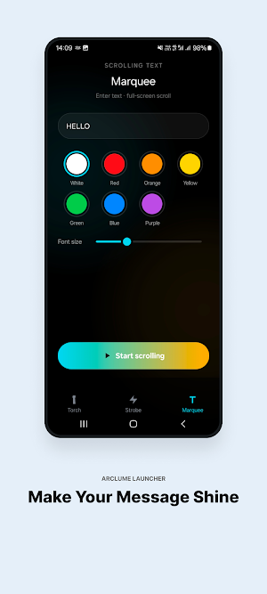 Arclume Launcher Screenshot 2