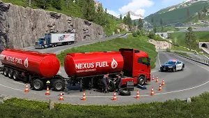 Oil Tanker Driving: Truck Sim Screenshot 1
