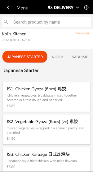 Koi's Kitchen Screenshot 1