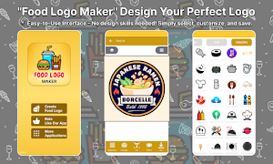Food Logo Maker, Logo Designer Screenshot 0