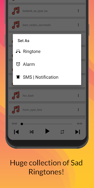 Sad Ringtone: Offline Screenshot 1