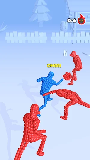 Voxel StickMan Fight Screenshot 0