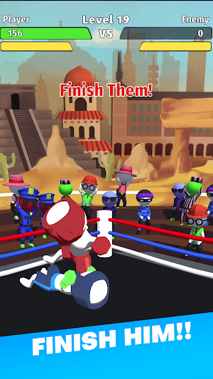 Ultimate Fighter 3D Screenshot 2