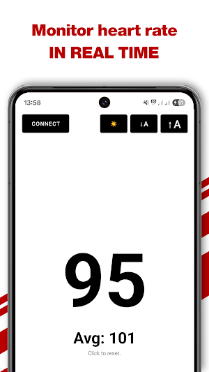 Simple Heart Rate Monitor Screenshot 0