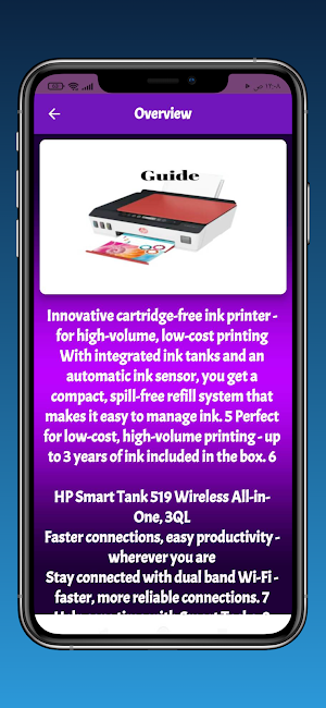 HP Smart Tank 519 Series Guide Screenshot 2