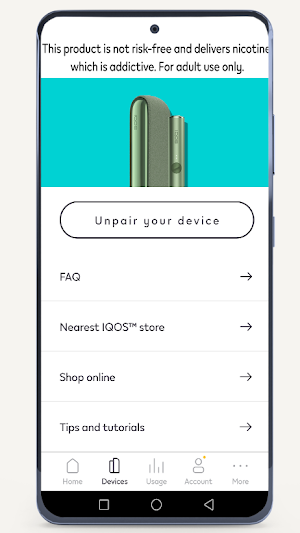 IQOS app: Device companion Screenshot 0
